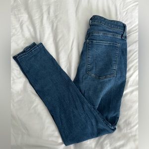 Abercrombie Curve Love High Rise Skinny Ankle Jeans